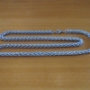 Edelstaal ketting model twisted